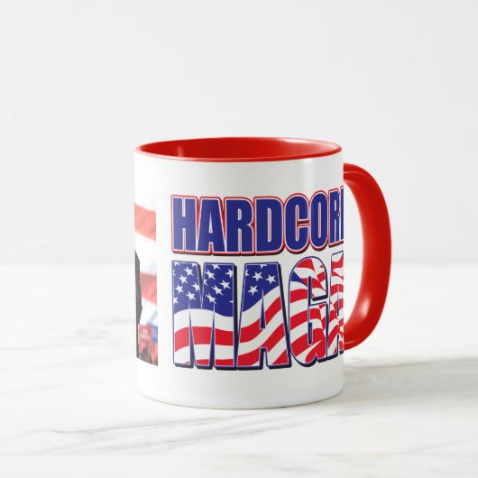 Mug MAGA hardcore (Devant droit)
