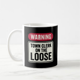Mug Magasinier d'avertissement drôle en liberté humour