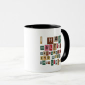 MUG MAGAZINE COUPE LETTRES (Devant droit)