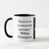 Mug Magazine de chambre Shakespeare sur l'obscurité (Gauche)