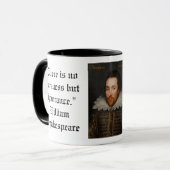 Mug Magazine de chambre Shakespeare sur l'obscurité (Devant gauche)