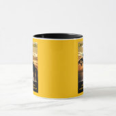 Mug Magazine de fiction rurale Logo cheval avec lever (Centre)