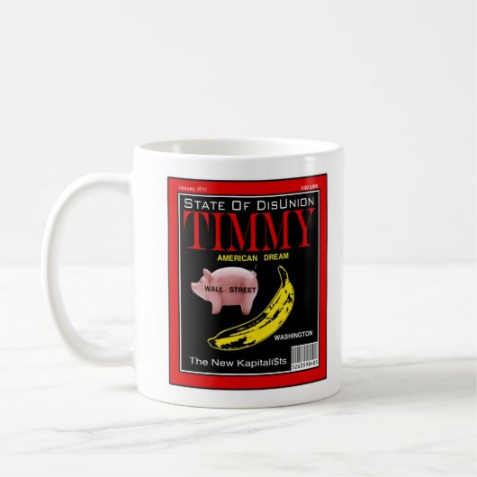 Mug Magazine de Timmy - état de désunion (Gauche)