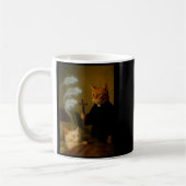 Mug Mage Chat Mème Chat Exorcisme Souris Fantaisie Hum (Gauche)