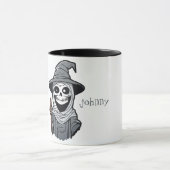 Mug Mage squelette éffrayant (Centre)