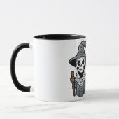 Mug Mage squelette éffrayant (Gauche)