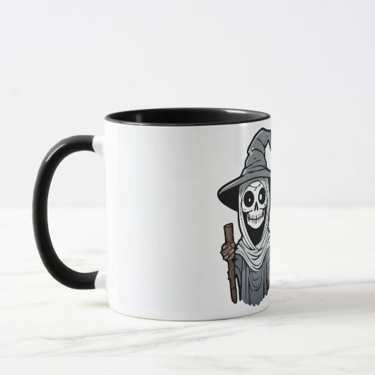 Mug Mage squelette éffrayant (Gauche)