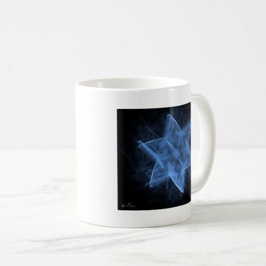 Mug Magen David Fractal (Devant droit)
