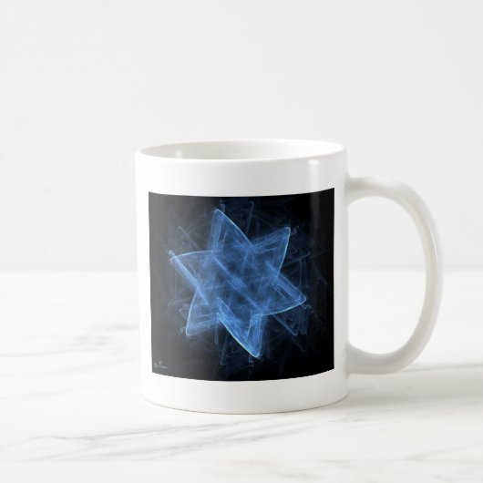 Mug Magen David Fractal (Droite)