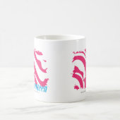 Mug Magenta 3 de zèbre (Centre)