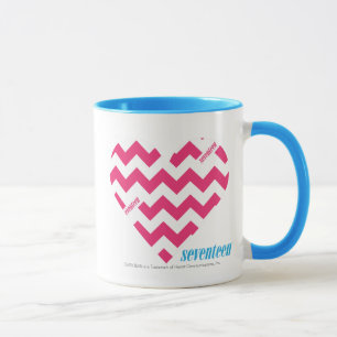 Mug Magenta 3 de zigzag