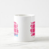 Mug Magenta 4 de plaid (Centre)