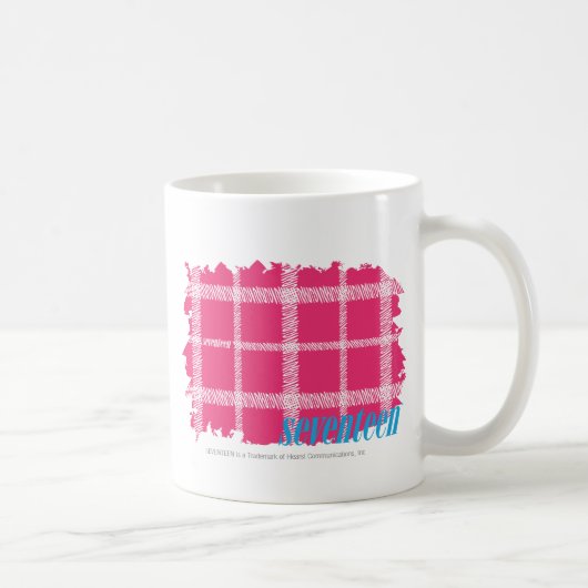 Mug Magenta 4 de plaid (Droite)