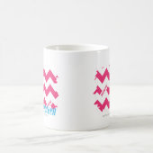 Mug Magenta 4 de zigzag (Centre)