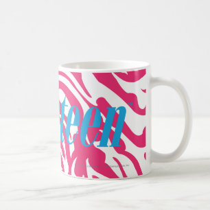 Mug Magenta de zèbre