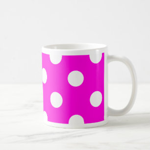 Mug Magenta pois #FF00DC