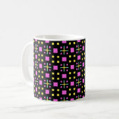 Mug Magenta rayonnant (Devant gauche)