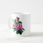 Mug Magenta Rhododendronsavec les bourgeons (Devant gauche)