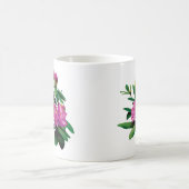 Mug Magenta Rhododendronsavec les bourgeons (Centre)