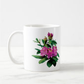 Mug Magenta Rhododendronsavec les bourgeons (Gauche)