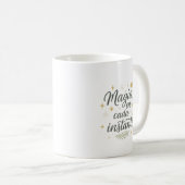 Mug ✨ Magia en Cada Instante – Diseño Navideño  (Devant droit)
