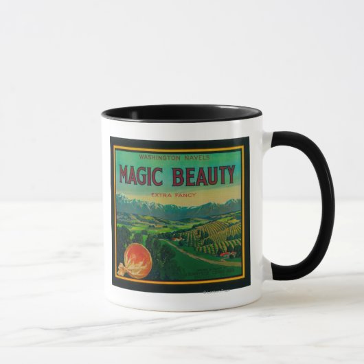 Mug Magic Beauty Orange LabelPorterville, CA (Droite)