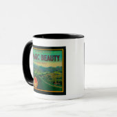Mug Magic Beauty Orange LabelPorterville, CA (Devant gauche)