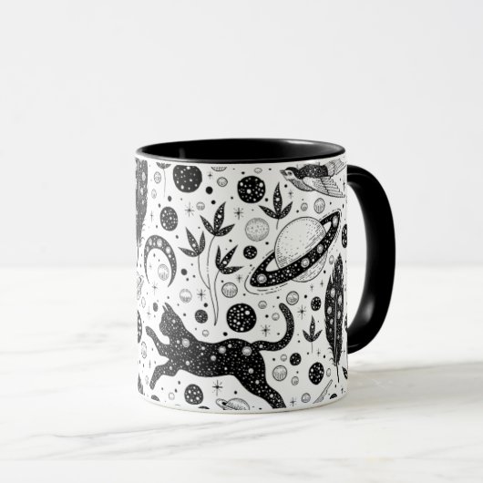 Mug Magic Cat (Devant droit)