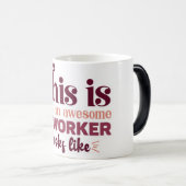 Mug Magic Funny Office Coffee Quotes (Devant droit)