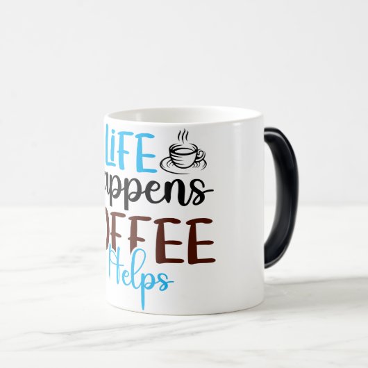 Mug Magic Funny Office Coffee Quotes (Devant droit)