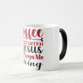 Mug Magic Funny Office Coffee Quotes (Devant droit)