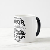 Mug Magic Funny Office Coffee Quotes Magische Mok (Voorkant rechts)