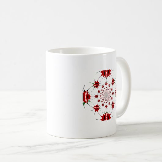 Mug Magic Kenya : Kaleidoscope 🇰 identité culturelle (Devant droit)