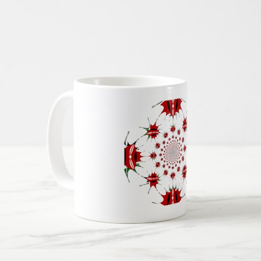 Mug Magic Kenya : Kaleidoscope 🇰 identité culturelle (Devant gauche)