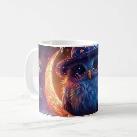 Mug Magic Owl Wizard on the Moon : Magical Imaginaire (Devant gauche)