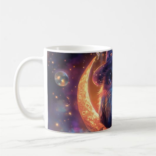 Mug Magic Owl Wizard on the Moon : Magical Imaginaire (Gauche)