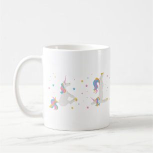 Mug Magic Unicorn faire du yoga