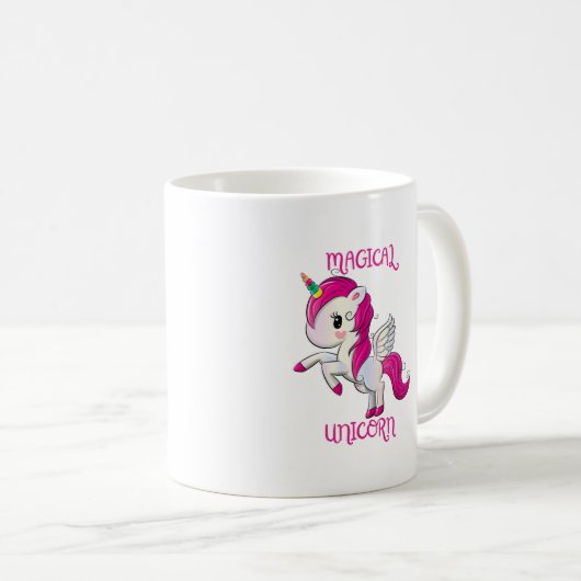 Mug Magic Unicorn Lover Fan Club (Devant droit)