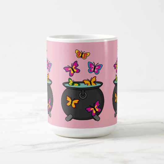 Mug Magical Butterflies from a cauldron (Centre)