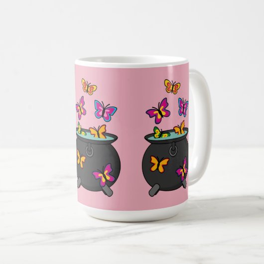 Mug Magical Butterflies from a cauldron (Devant droit)