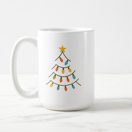 Mug Magical Christmas Light Tree Glow (Gauche)