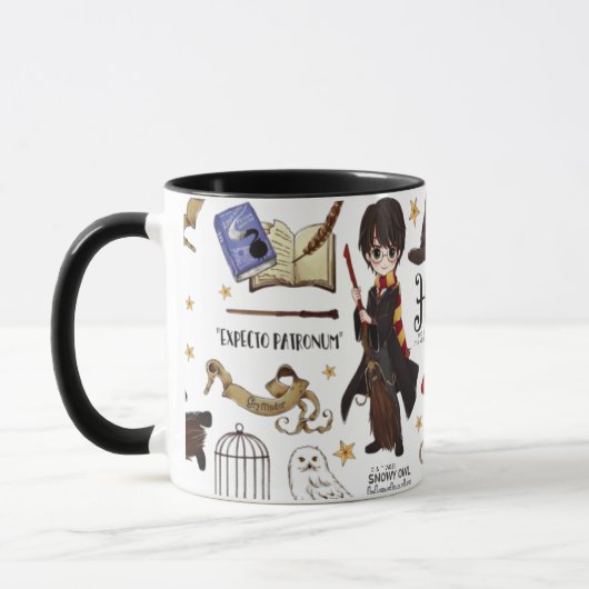 Mug Magical HARRY POTTER™ Aquarelle (Gauche)