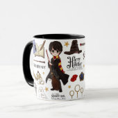 Mug Magical HARRY POTTER™ Watercolor (Devant gauche)