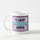 Mug Magical Kenya : J'AIME LE KENYA (Gauche)