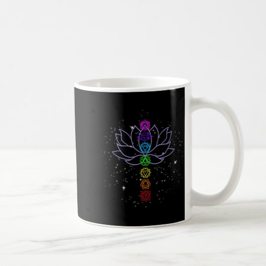 Mug Magical Mandala Lotus Lines Cool Mandala Design Lo (Droite)