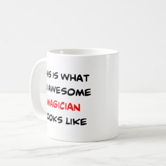 Mug magicien, génial (Devant gauche)