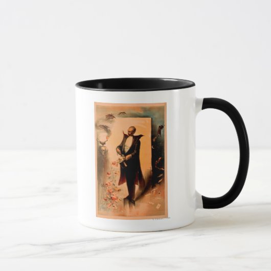 Mug Magicien Sortir les Roses de l'affiche Casquette (Droite)