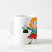 Mug Magicienne de fille (Devant gauche)