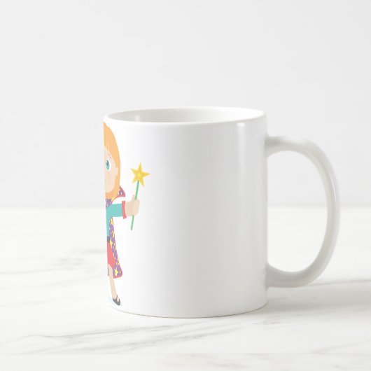 Mug Magicienne de fille (Droite)