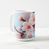 Mug Magie de Fleur Rose (Devant gauche)
